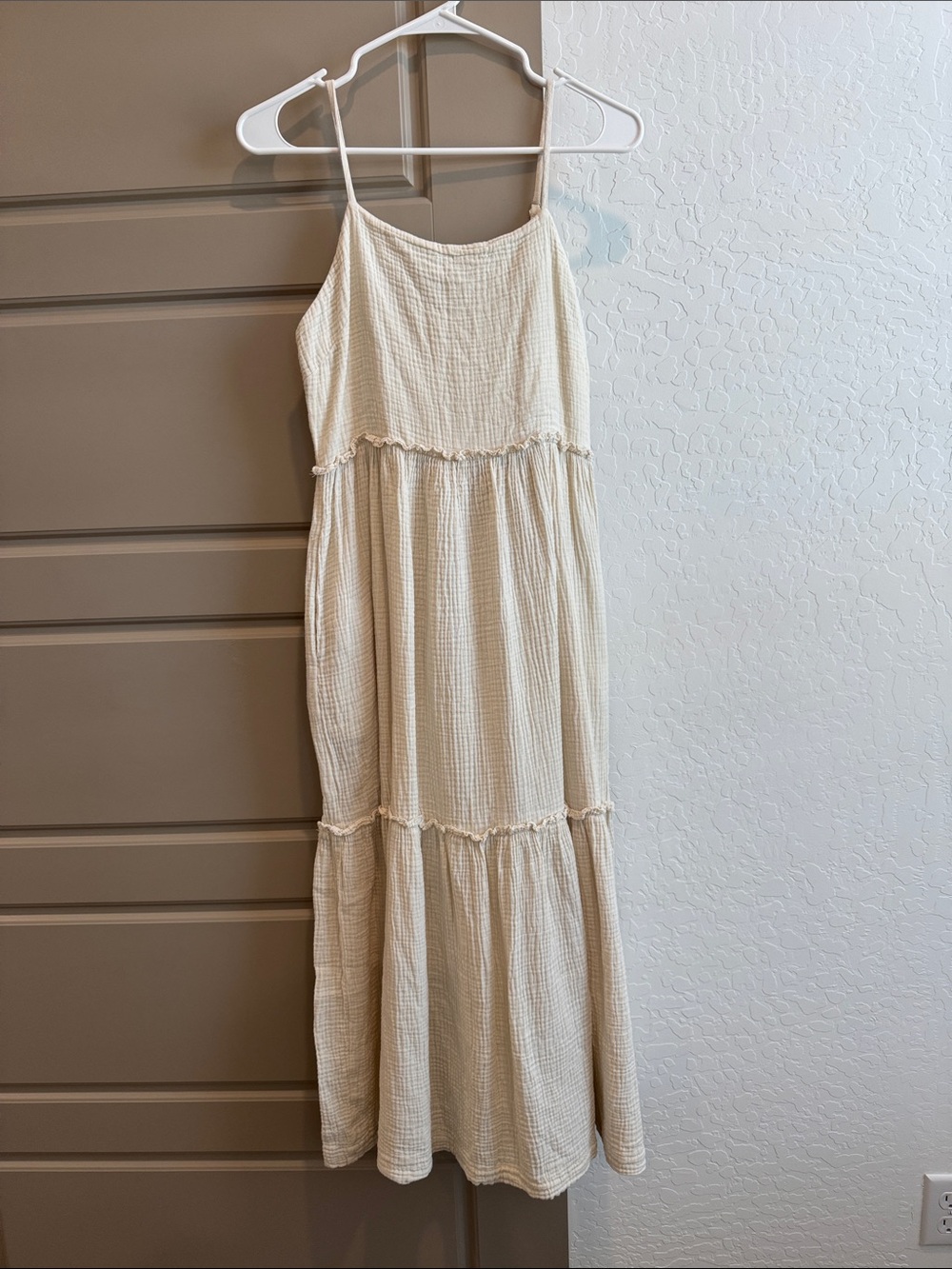 grade & gather Gauze Midi Dress